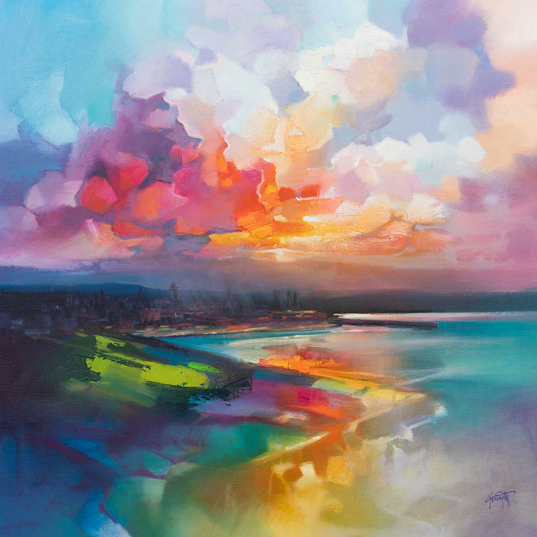 St Andrews Materialised (Signed & Numbered Limited Edition) by Scott Naismith