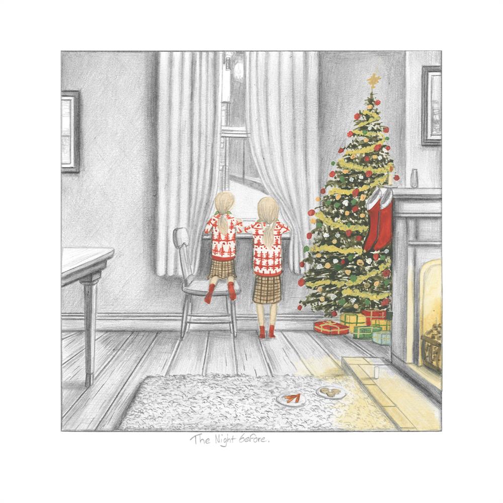 The Night Before Sketch by Leigh Lambert