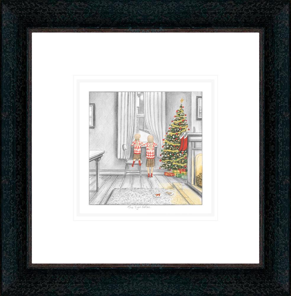 The Night Before Sketch by Leigh Lambert