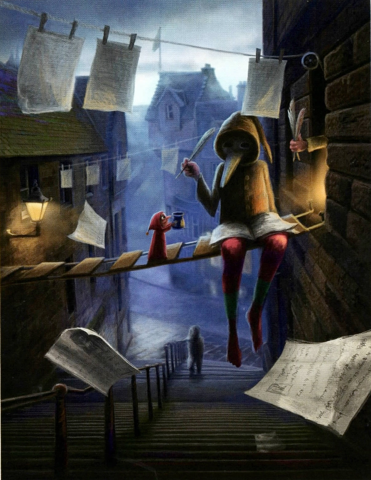 The Writer by Matylda Konecka