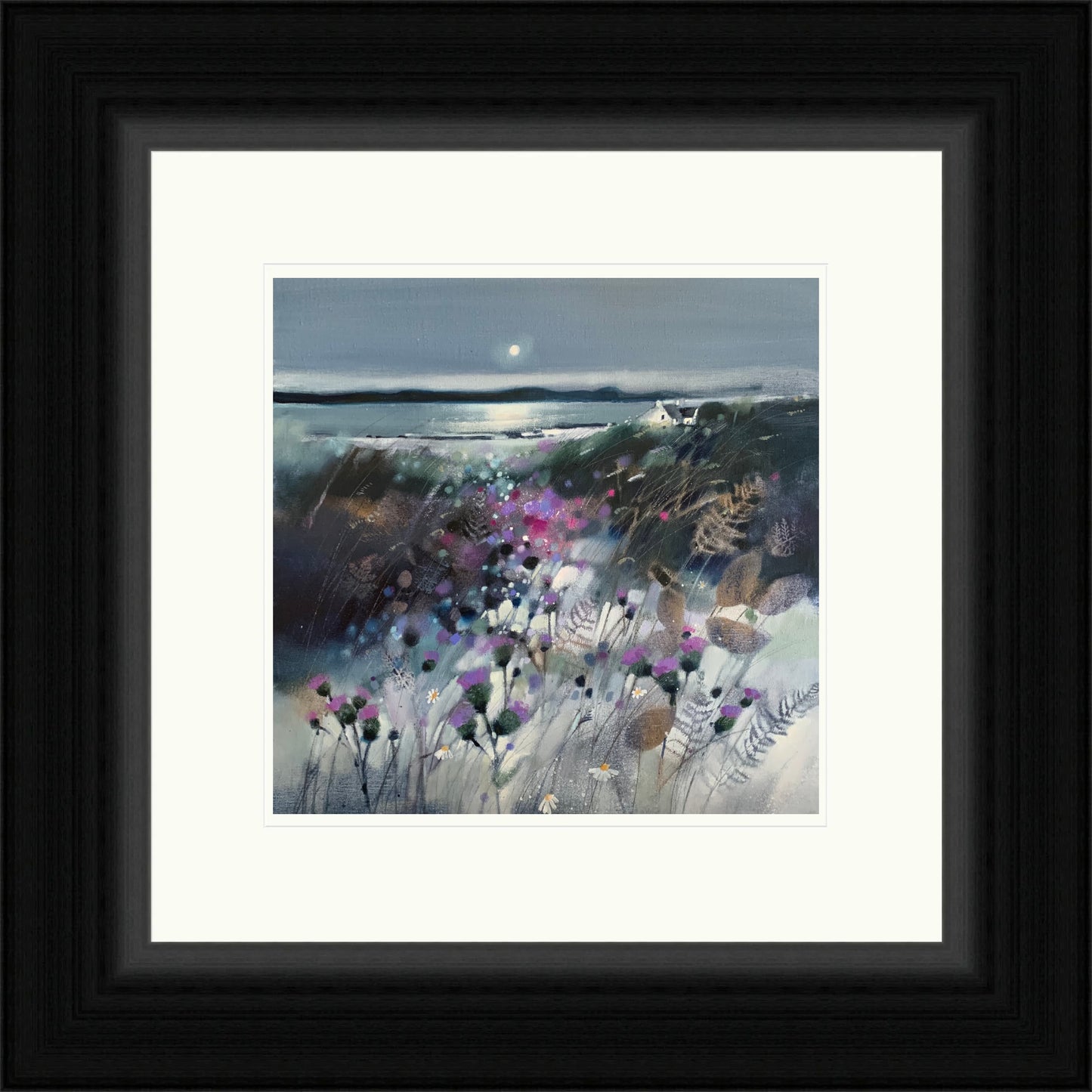 Thistles, Kintyre by Emma S Davis
