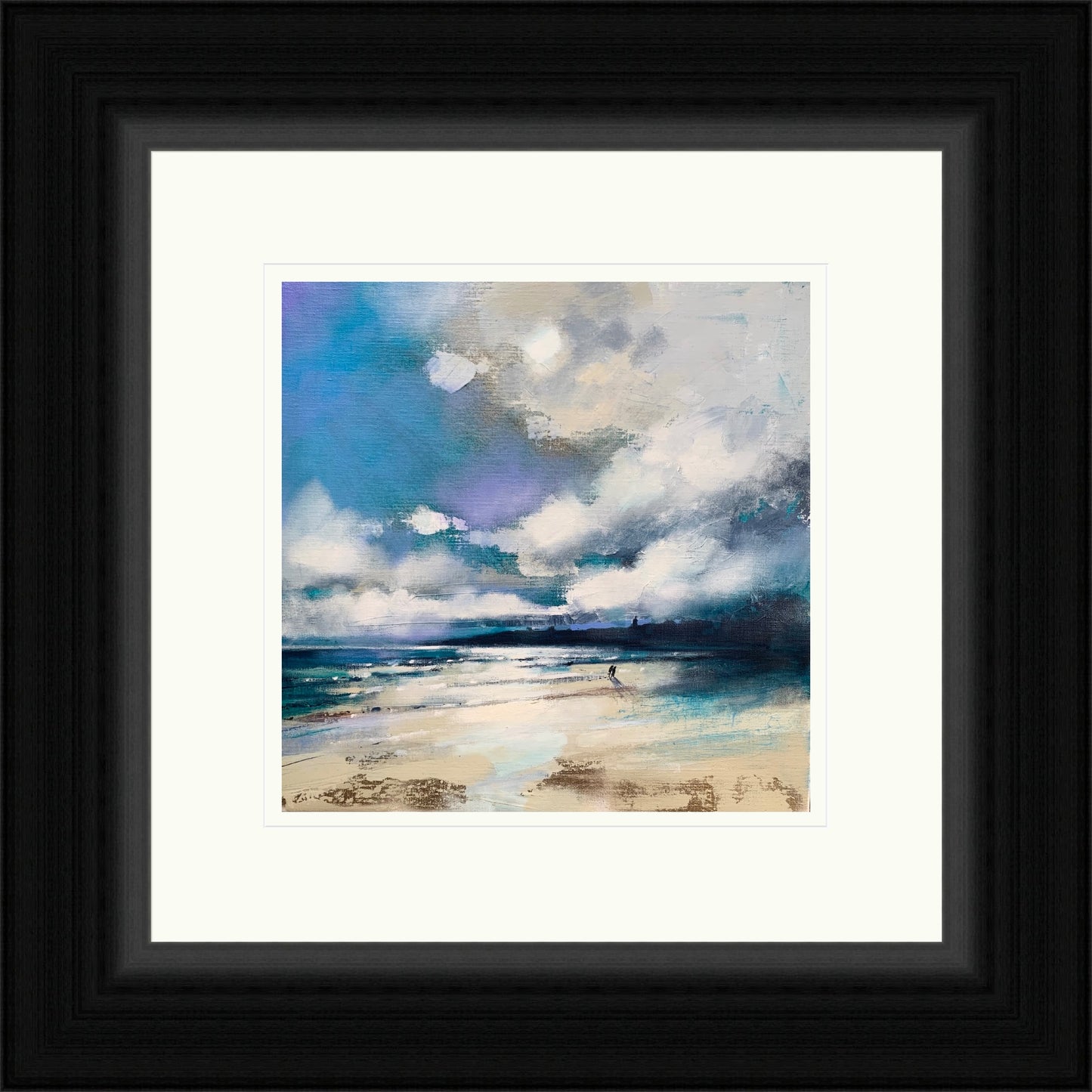 Tides Out, West Sands, St Andrews (Signed Limited Edition) by Emma S Davis