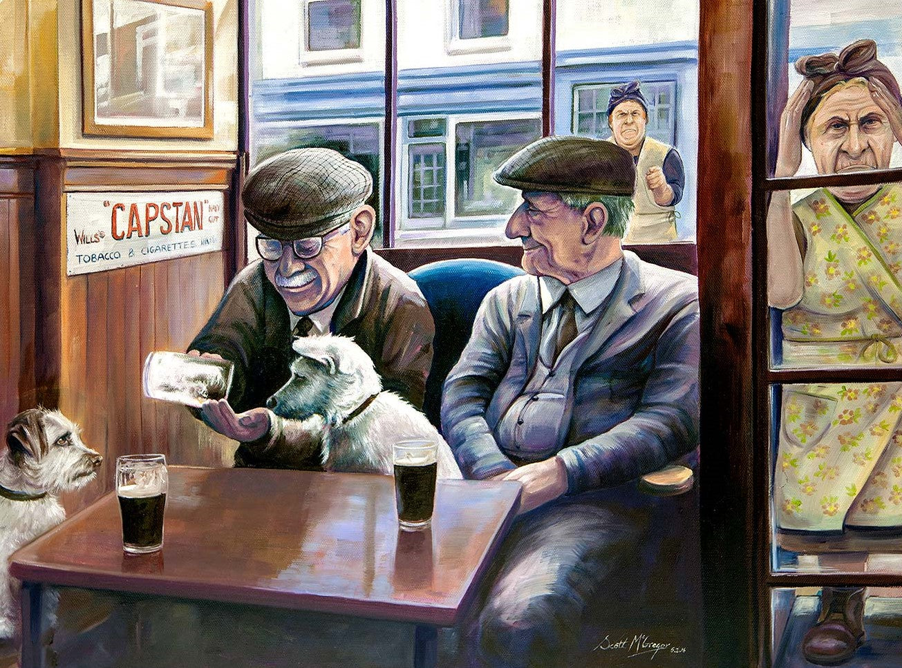 Wee Angus Likes a Pint by Scott McGregor