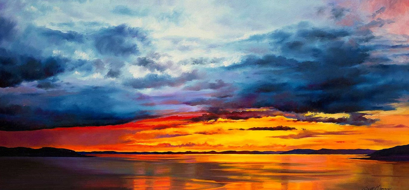 West Coast Sunset by Scott McGregor