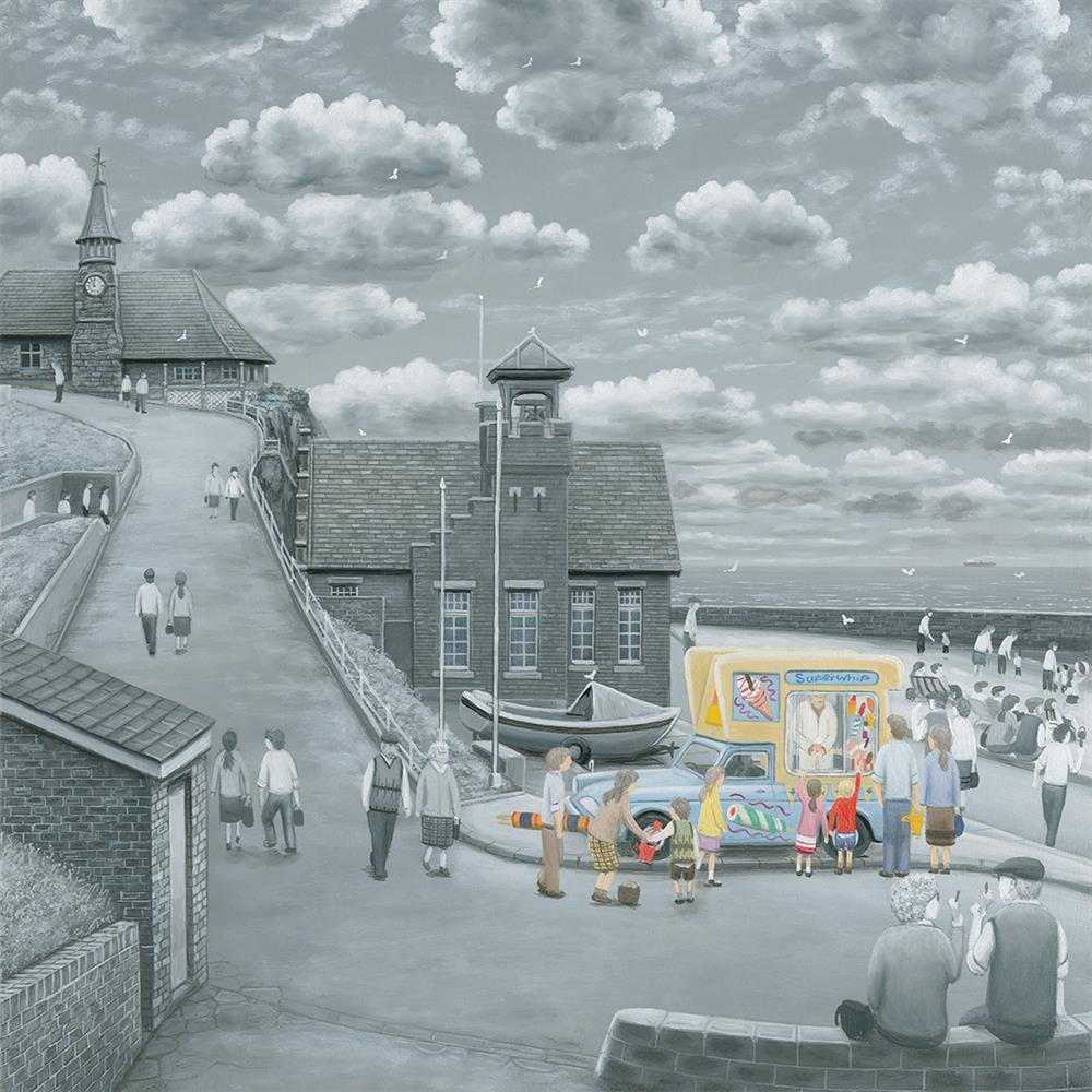 What Can I Get For Fourpence Canvas by Leigh Lambert