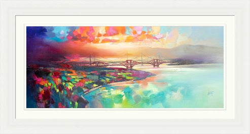 Forth Bridges Flight Path (Signed & Numbered Limited Edition) by Scott Naismith
