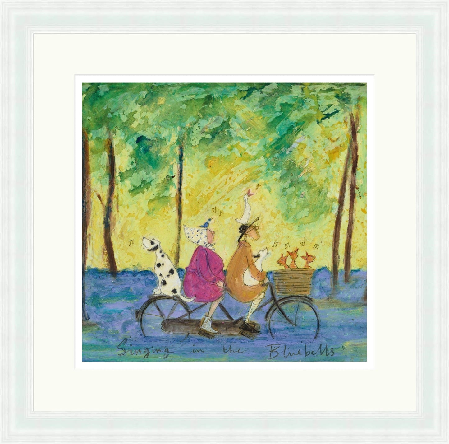 Singing in the Bluebells by Sam Toft