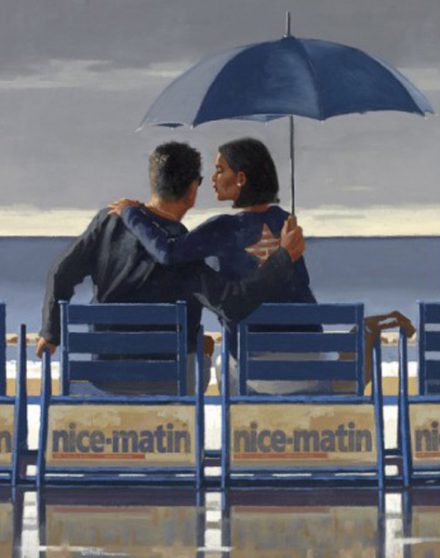 Blue Blue by Jack Vettriano
