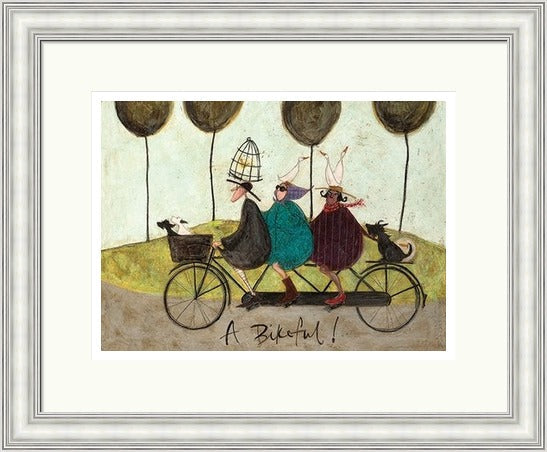A Bikeful! by Sam Toft