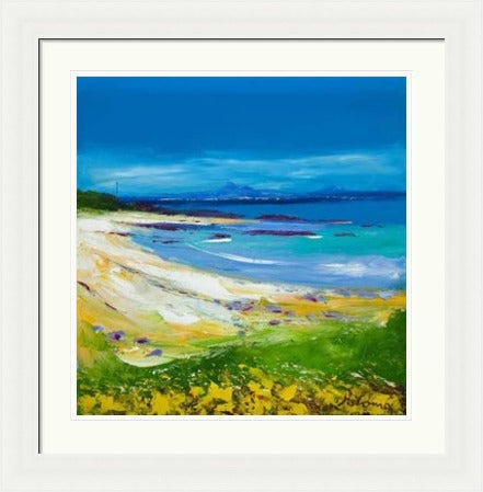 Balnahard Beach, Isle Of Colonsay Looking To Mull by John Lowrie Morrison Jolomo