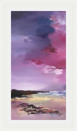 Cerise Solitude I by Lillias Blackie