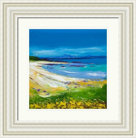 Balnahard Beach, Isle Of Colonsay Looking To Mull by John Lowrie Morrison Jolomo