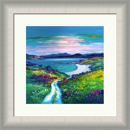 Lone Sail at Dawn, Isle of Skye by Jean Feeney