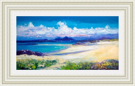Isle of Rum Looking From Coll, Summerlight by Jolomo