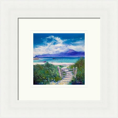 Summer Morninglight, Beach Path, Iona by John Lowrie Morrison Jolomo