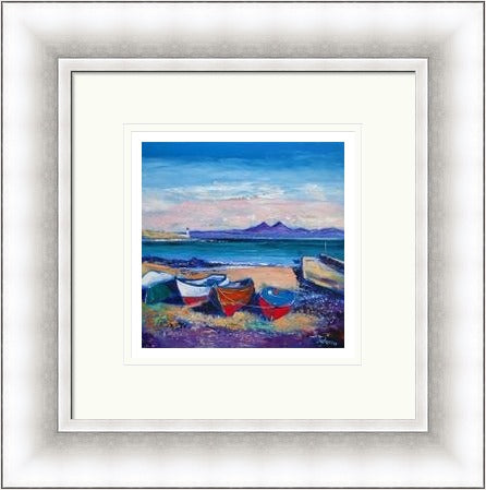 Beached Boats, Loch Indaal, Islay by Jolomo