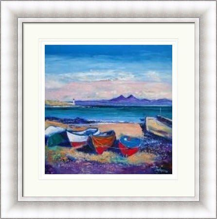 Beached Boats, Loch Indaal, Islay by Jolomo