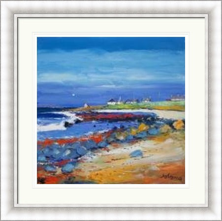 The Red Rocks at Chleit Kirk, Kintyre by Jolomo