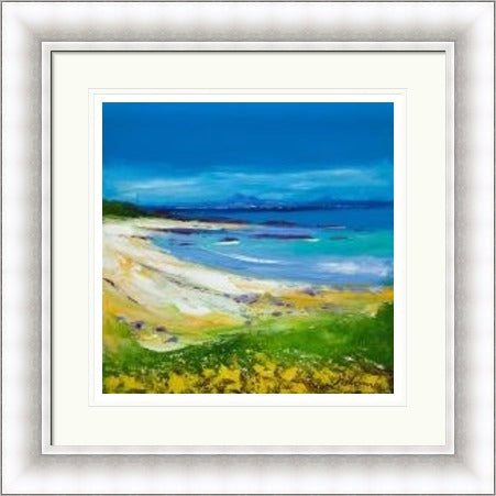 Balnahard Beach, Isle Of Colonsay Looking To Mull by John Lowrie Morrison Jolomo