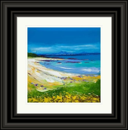Balnahard Beach, Isle Of Colonsay Looking To Mull by John Lowrie Morrison Jolomo