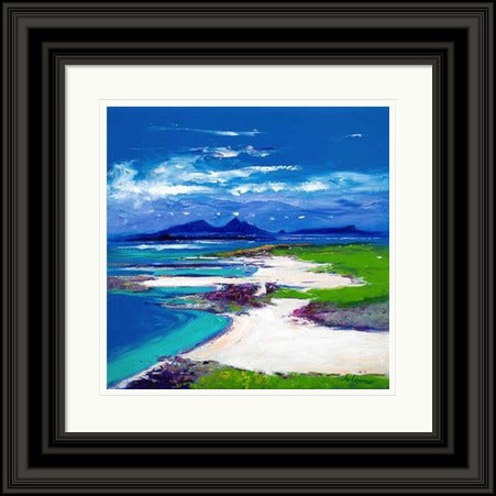 Summer Morninglight, Beach Path, Iona by John Lowrie Morrison Jolomo