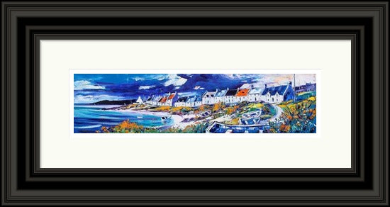 Portnahaven, Isle of Islay (Signed Limited Edition) by Jean Feeney