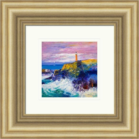 Big Swell, Butt of Lewis Lighthouse by John Lowrie Morrison Jolomo