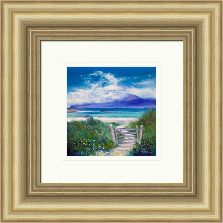Summer Morninglight, Beach Path, Iona by John Lowrie Morrison Jolomo