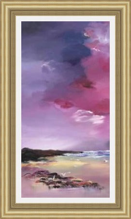 Cerise Solitude I by Lillias Blackie
