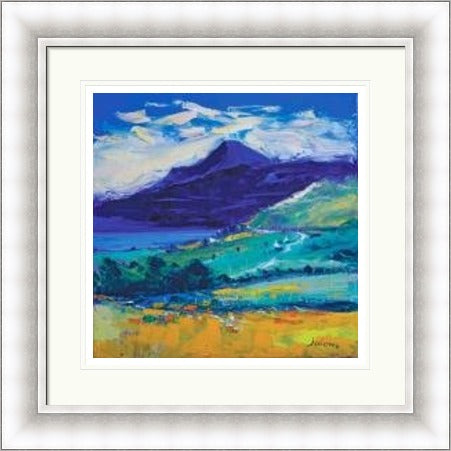 Evening Light on Ben Talla, Mull by Jolomo