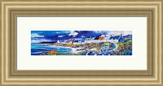 Portnahaven, Isle of Islay (Signed Limited Edition) by Jean Feeney