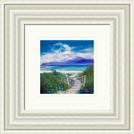 Summer Morninglight, Beach Path, Iona by John Lowrie Morrison Jolomo