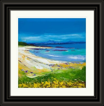 Balnahard Beach, Isle Of Colonsay Looking To Mull by John Lowrie Morrison Jolomo