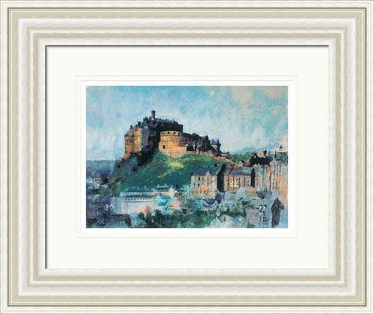 Edinburgh Castle at Midday by Colin Ruffell
