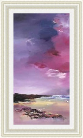 Cerise Solitude I by Lillias Blackie