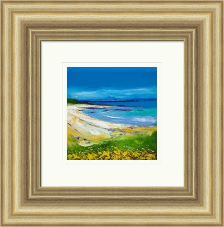 Balnahard Beach, Isle Of Colonsay Looking To Mull by John Lowrie Morrison Jolomo