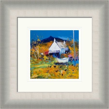 Croft, Boat & Hens, Ballygowan, Isle of Mull by Jolomo