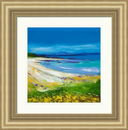 Balnahard Beach, Isle Of Colonsay Looking To Mull by John Lowrie Morrison Jolomo