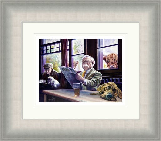 Colonel, Clyde and Two Coo's by Scott McGregor