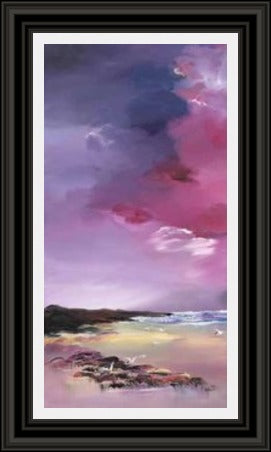 Cerise Solitude I by Lillias Blackie