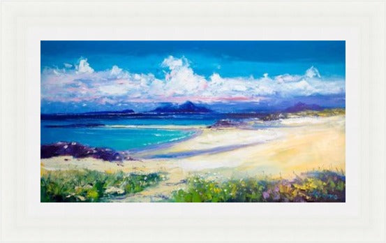 Isle of Rum Looking From Coll, Summerlight by Jolomo