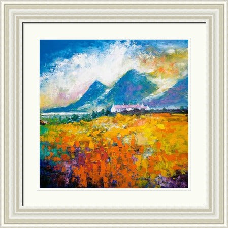 Heatherhouses, Islay looking to the Paps of Jura by John Lowrie Morrison Jolomo