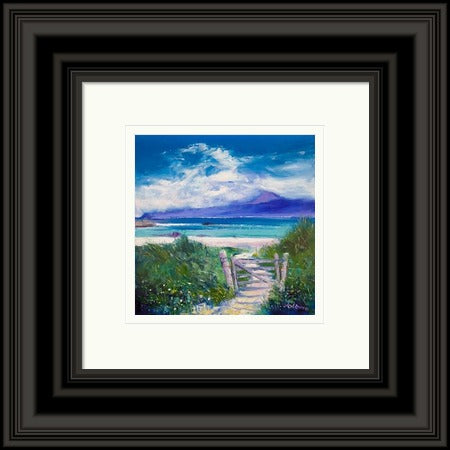 Summer Morninglight, Beach Path, Iona by John Lowrie Morrison Jolomo