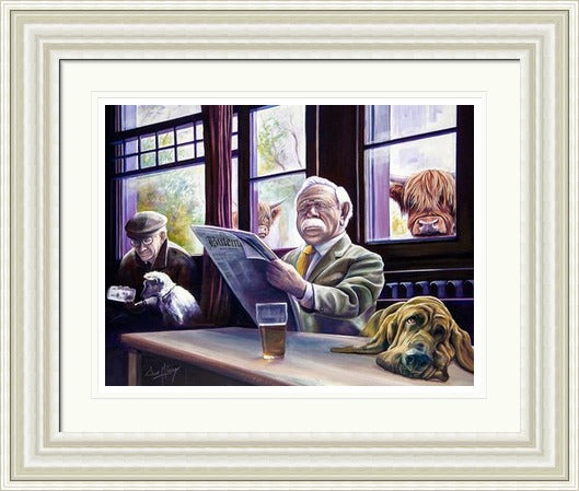Colonel, Clyde and Two Coo's by Scott McGregor