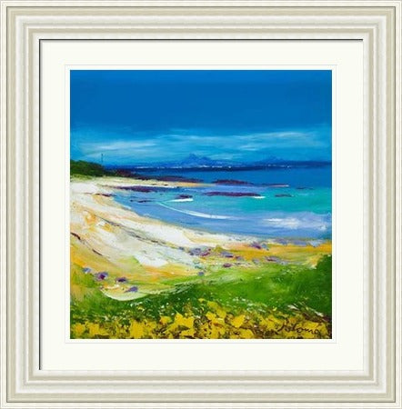 Balnahard Beach, Isle Of Colonsay Looking To Mull by John Lowrie Morrison Jolomo