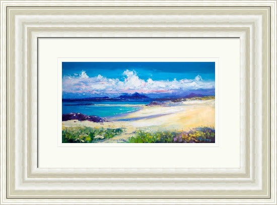 Isle of Rum Looking From Coll, Summerlight by Jolomo