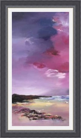 Cerise Solitude I by Lillias Blackie