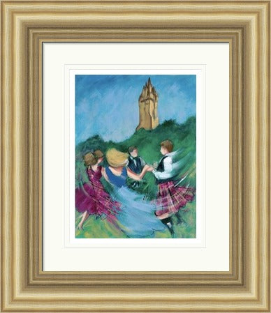 Highland Dance at Stirling's Heart by Janet McCrorie