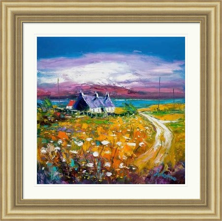 Autumn Misty Light, Isle of Gigha by John Lowrie Morrison Jolomo