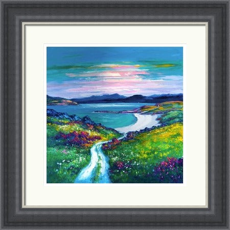 Lone Sail at Dawn, Isle of Skye by Jean Feeney